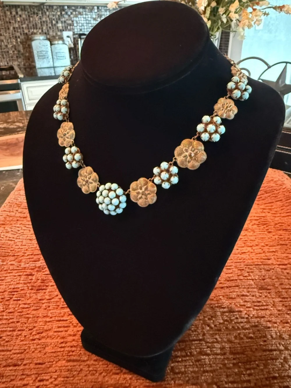 ✨ Antique 1930s Fishel Nessler FN Co Necklace ✨ - Picture 3 of 6